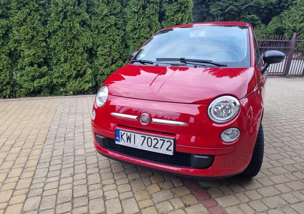 Fiat 500 cena 33900 przebieg: 53000, rok produkcji 2015 z Wieliczka małe 67